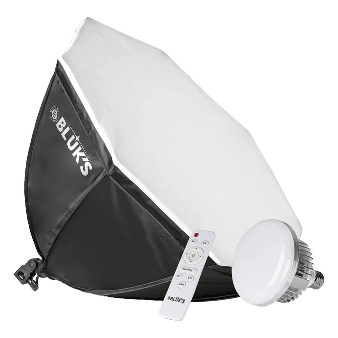 Bluks BX-70cm octagon umbrella softbox with 7 feet stand