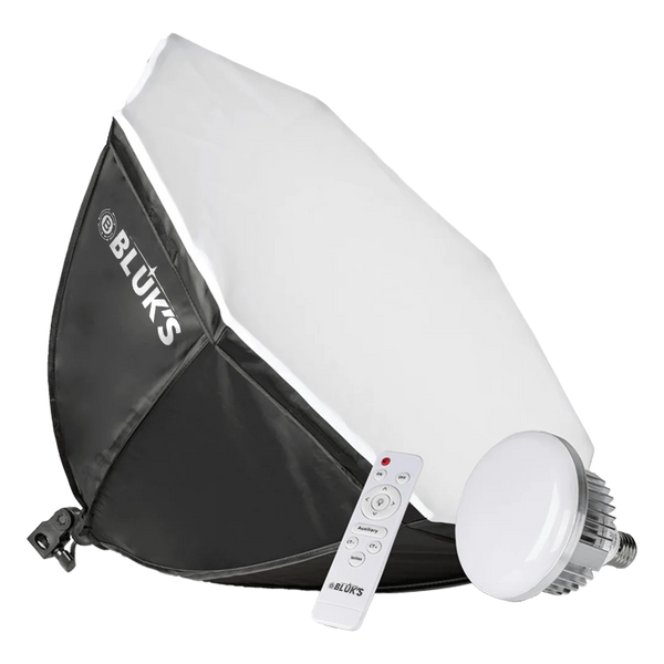 Bluks BX-70cm octagon umbrella softbox with 7 feet stand