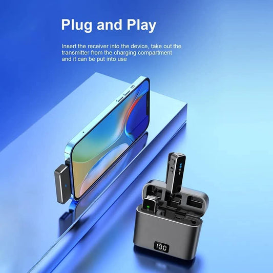 Amgras SoundMeta III Dual Wireless Mic | Type-C