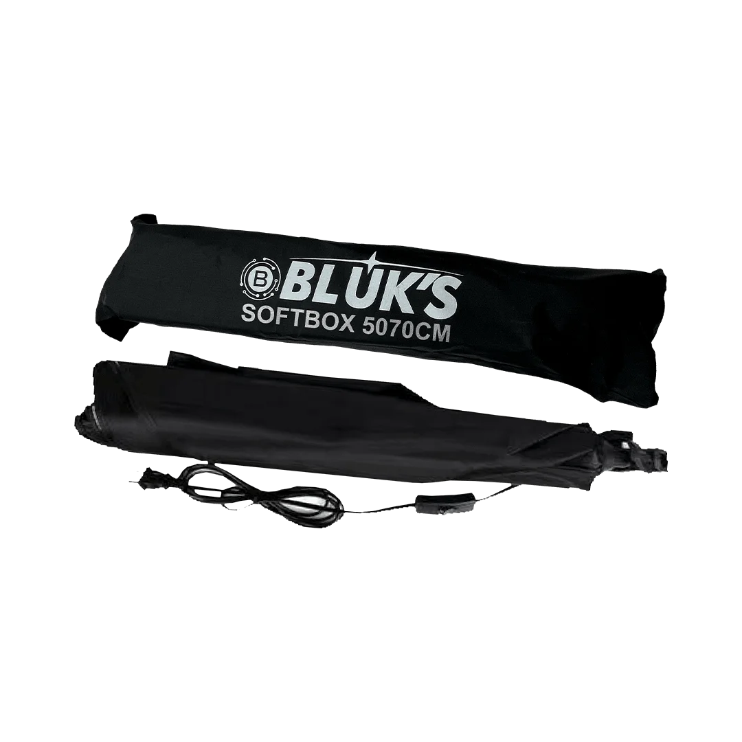 Bluks softbox E27 LED bulb with remote