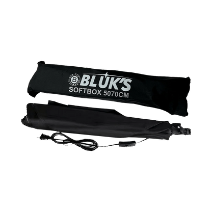 Bluks softbox E27 LED bulb with remote