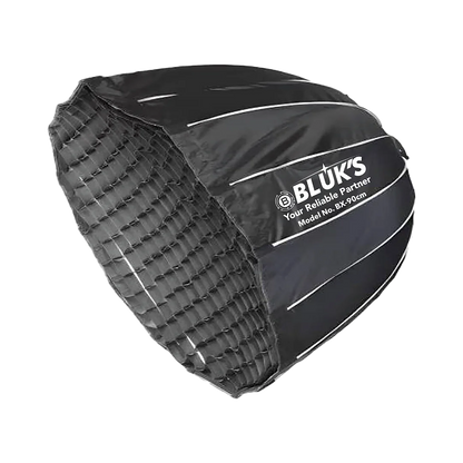 Bluks BX-90cm studio video light kit with parabolic softbox
