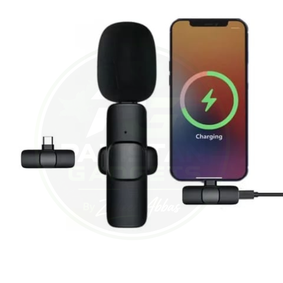 K8 Single Wireless Collar Mic For Vlogging