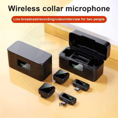 K22 Wireless Mic with Noise Cancellation | 20m Range
