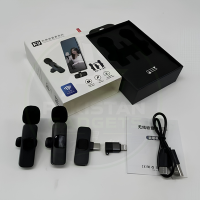 K9 Dual Wireless Collar Mic | Type-C & Lightning