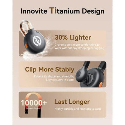 Hollyland Lark M2S Duo Wireless Microphone – Space Gray | USB-C Titanium Clip Mic