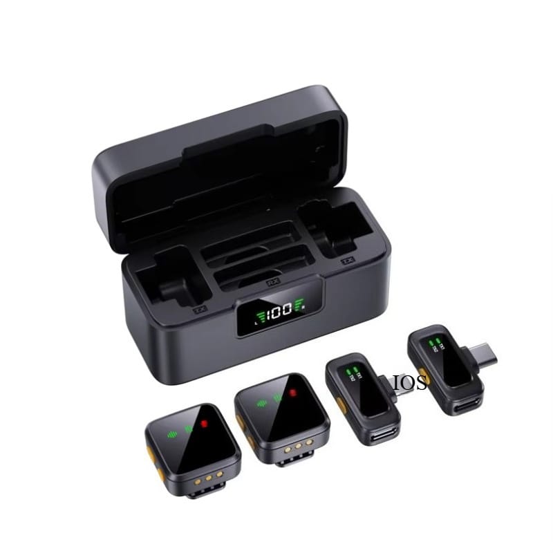 K22 Wireless Mic with Noise Cancellation | 20m Range