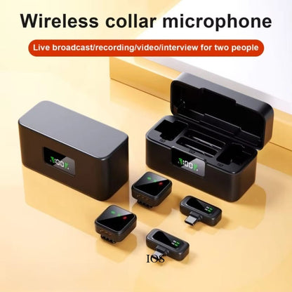 K22 Wireless Mic with Noise Cancellation | 20m Range