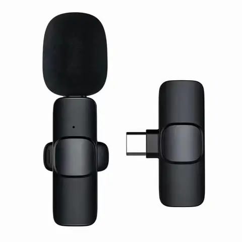 K8 Single Wireless Collar Mic For Vlogging