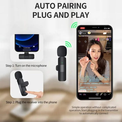 K9 Dual Wireless Collar Mic | Type-C & Lightning