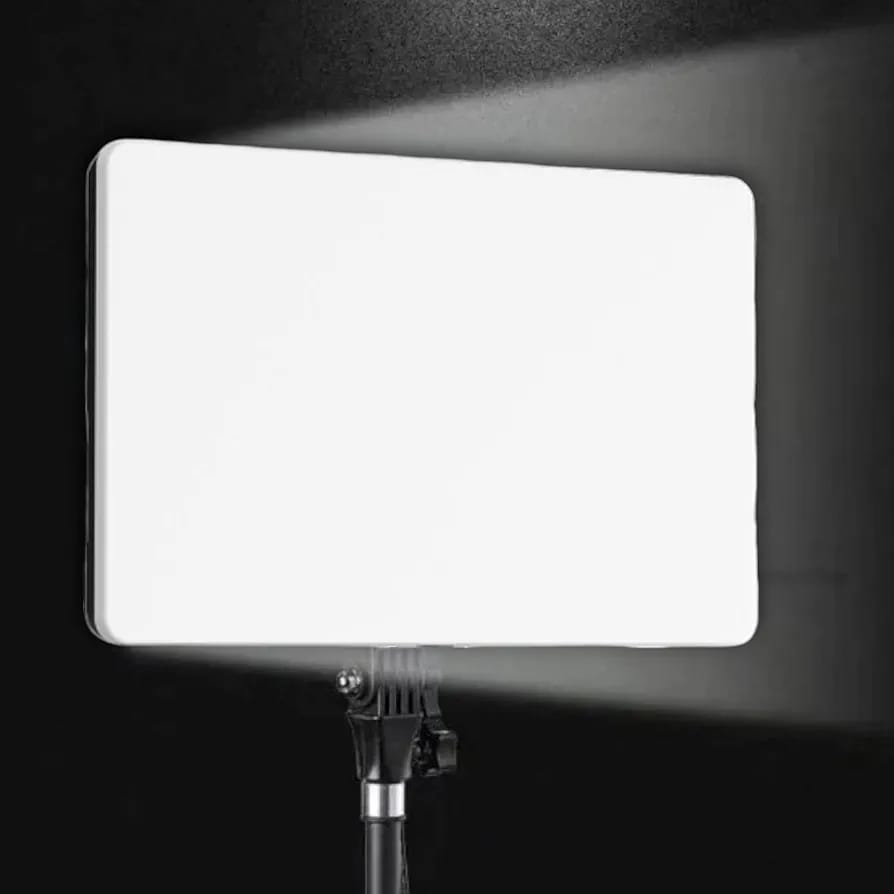 PL-26 Upgraded LED Fill Light – 10 Inch Professional Video Soft Light Panel with Built-in USB for Studio Photography & Streaming