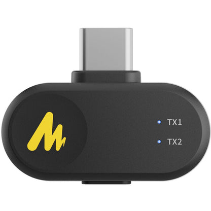 MAONO PD200W Hybrid Wireless Dynamic Microphone – 2.4GHz Wireless, USB-C & XLR, Noise Cancelling, RGB for Podcasting & Streaming