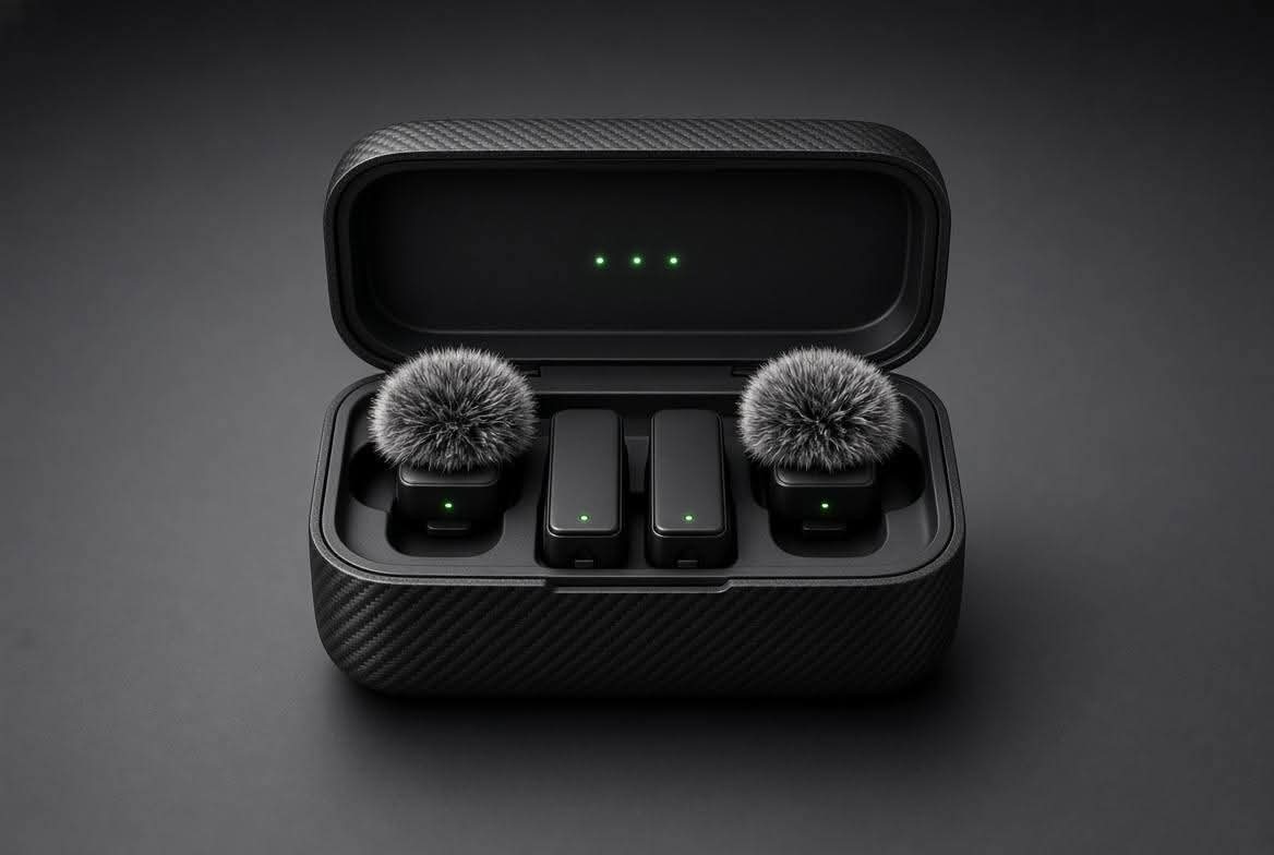 Neepho NP-65 Mini Wireless Microphone – Compact Clip-On Mic with Noise Reduction