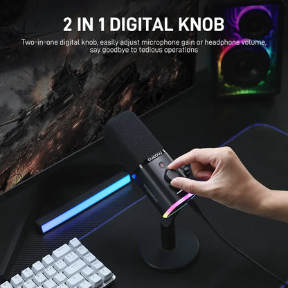 MAONO PD100X RGB lighting