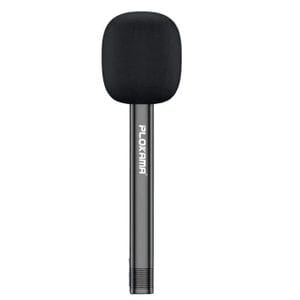 Plokama WM1 Microphone Handle – Handheld Interview Mic Stick with Windproof Cover