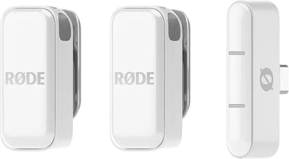 RODE Ultra Compact Dual Wireless Collar Mic For TikTok Facebook YouTube Podcast Studio Indoor outdoor recording and Road Shows