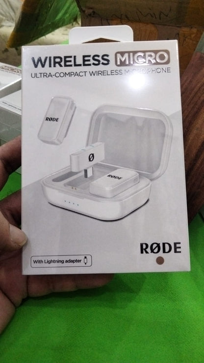 RODE Ultra Compact Dual Wireless Collar Mic For TikTok Facebook YouTube Podcast Studio Indoor outdoor recording and Road Shows