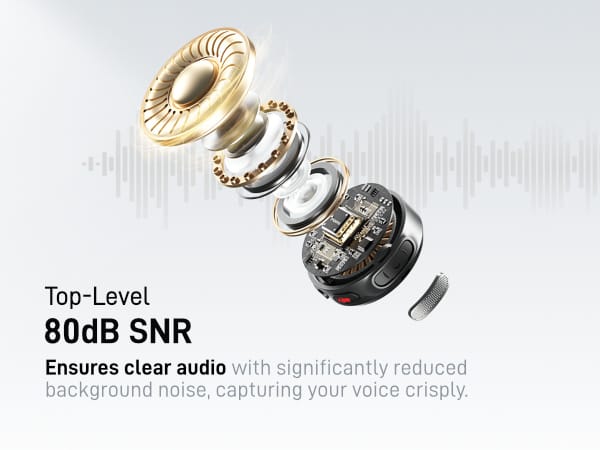 MAONO Wave T5 PC2 Wireless Lavalier Microphone – 2 Mics + USB-C Receiver, 300m Range, AI Noise Cancelling, 30H Battery