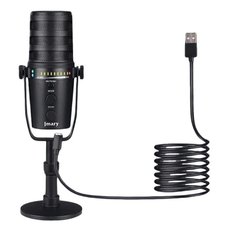 Jmary MC-PW12 Dynamic Podcast Studio USB Microphone – XLR & USB Desktop Mic