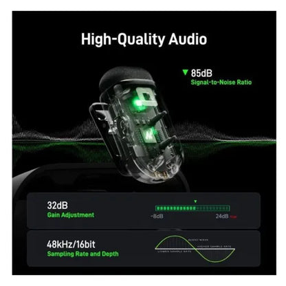 MAONO WAVE T1 Mini 48kHz 16-bit audio specs